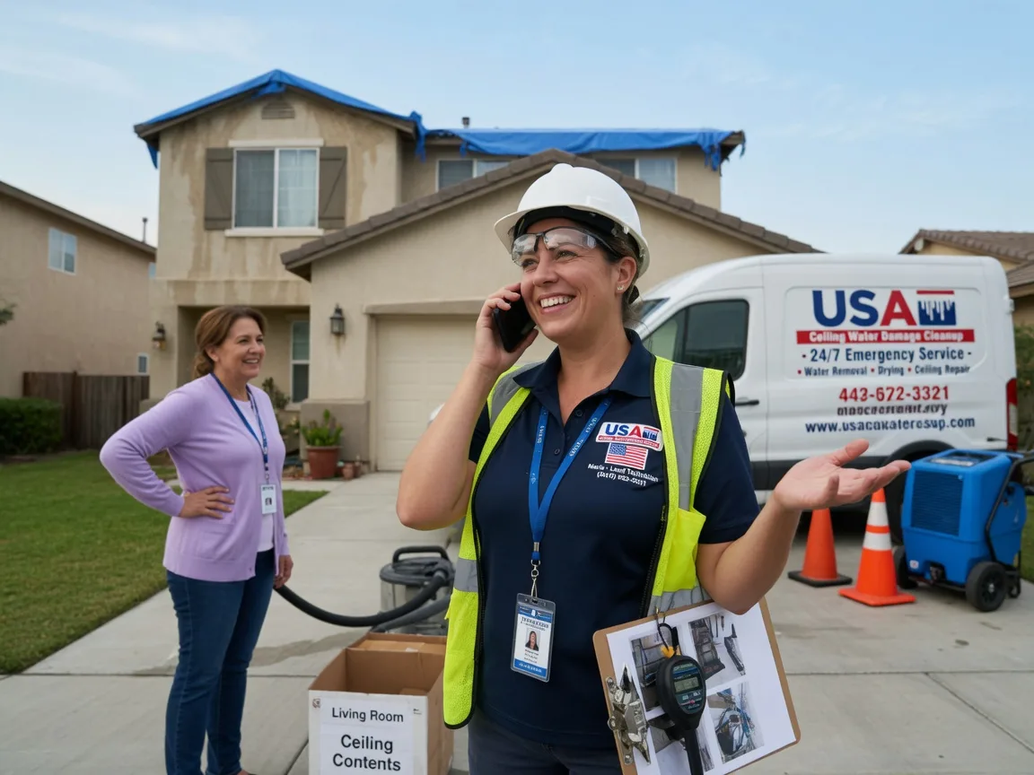 Ceiling Water Damage Restoration Little America, WY FAQs